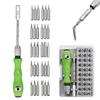 With 30 PCS Torx Phillips Magnetic Screw Driver Bits Hand Repair Tool for Phone Watch 32 In 1 Multifunctional Screwdriver Set