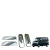 MORASTYLE Хромированный набор накладок на ручки дверей Suzuki Every Every Wagon DA17V DA17W Установка на ленту Внешние детали для тюнинга совместимые с NV100 6 Штук