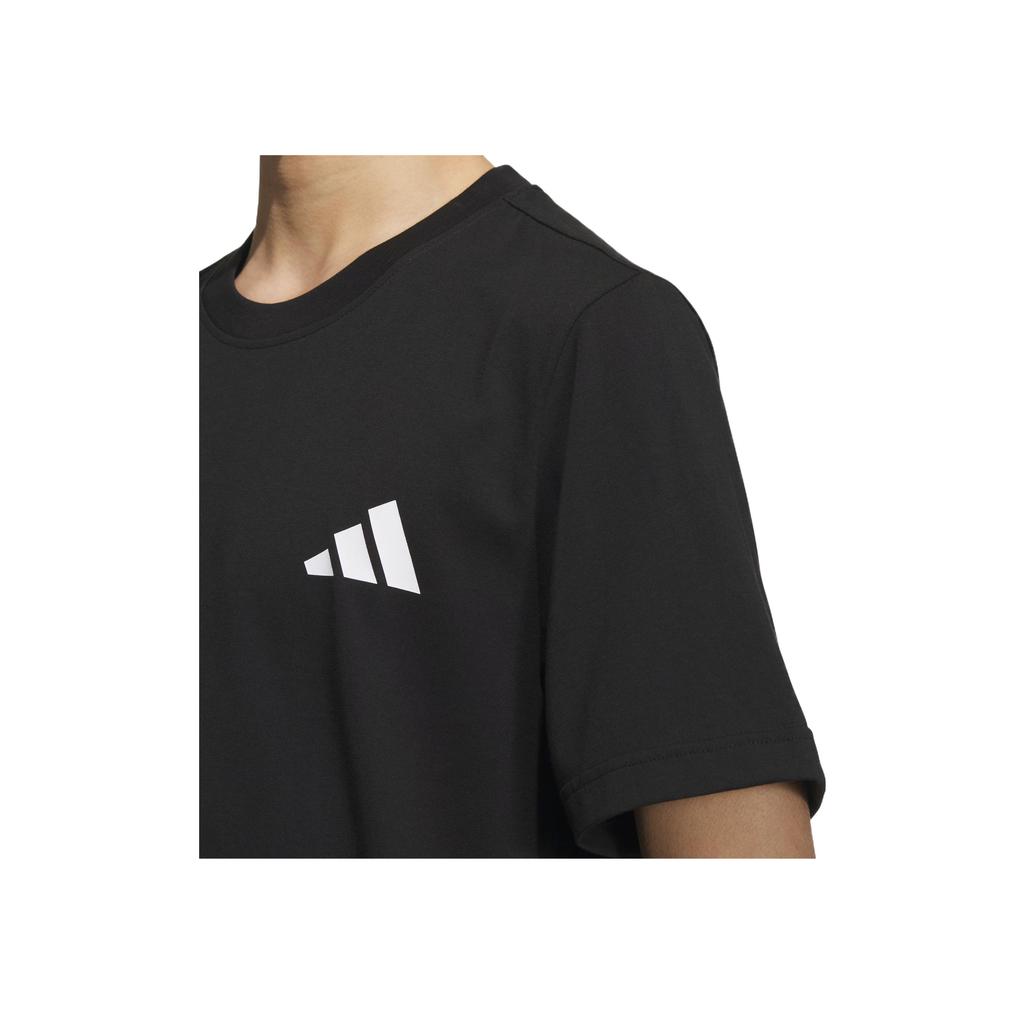 Adidas Graphic Short Sleeve T-Shirt Fashion Casual Comfortable Unisex T-Shirts Black KC3060