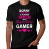 Sexy Gamer Cute Gaming Girl T-shirt T-Shirt Man T Shirt Graphic Funny T Shirts Dark Humor T-Shirt