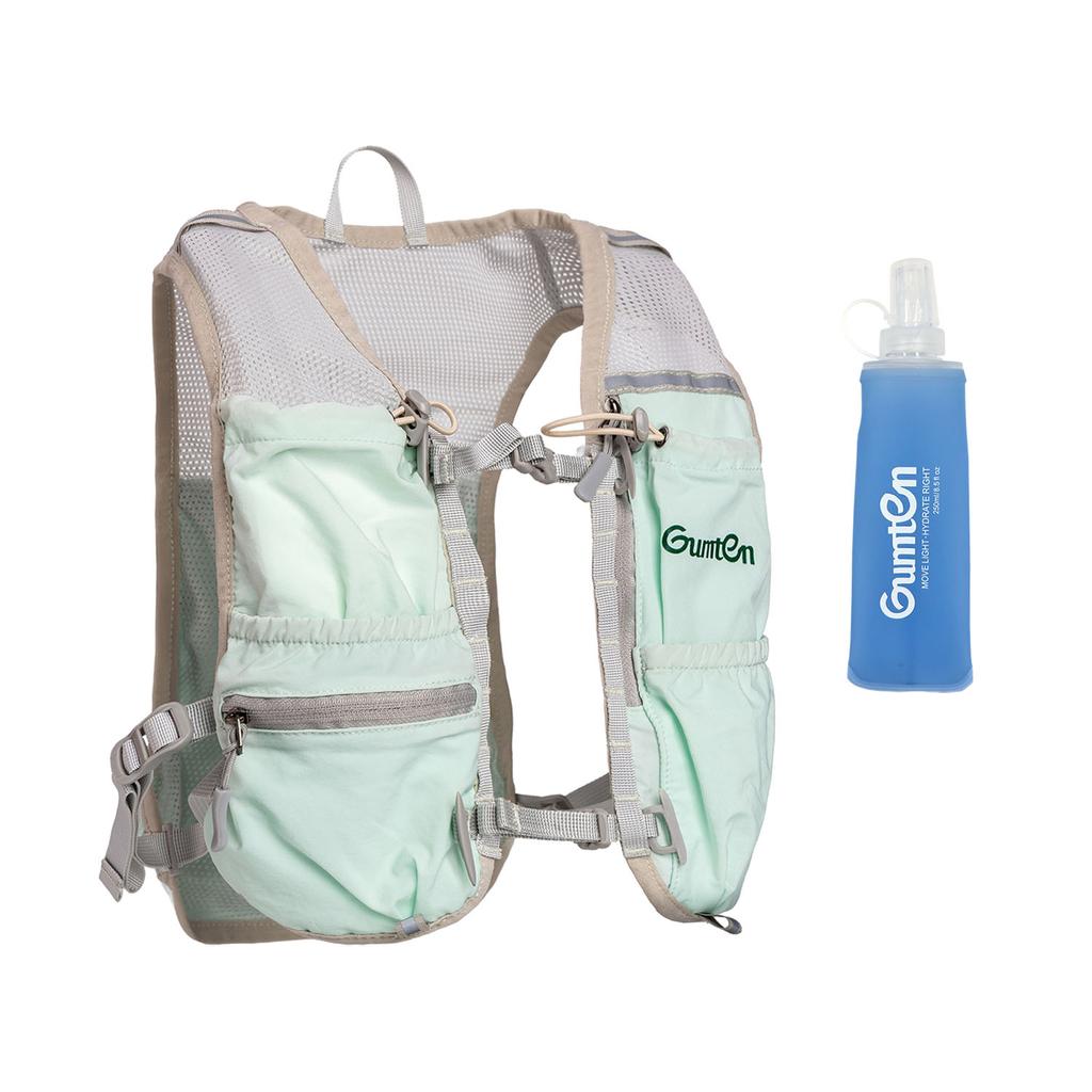 Gumten Running Hydration Vest Running Vest Pack with  250 ML Water Bladder Lightweight Water Backpack for Hiking Running Cycling