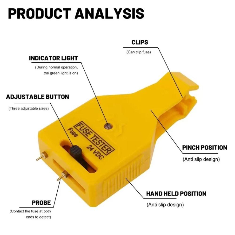 High Performance Fuse Puller Sturdy Electrical Tester High Performance Fuse Tester Automotive