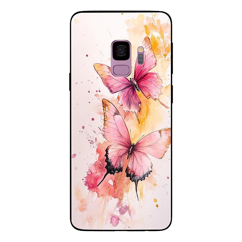 Чехол для Samsung Galaxy S9 Plus SM-G965F G965 S9Plus Мраморный Рисунок Мягкий Матовый Силиконовый Задний Чехол для Samsung S9 S9+ Полный Чехол