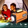 Emergency Weather Radio 10000mAh Solar Hand Crank Portable AM/FM/NOAA Digital Display Radio SOS Power Bank Flashlight Radio