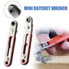 Drive Socket Hexagon Ratchet Spanner Dual-Drive Head Ratchet Wrench Manual   Repair Tool