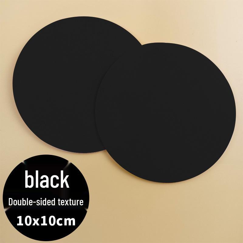 Двусторонние водонепроницаемые нескользящие подставки Cross-Border из искусственной кожи - настраиваемые изоляционные прокладки с корпоративным логотипом