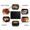 3Pcs Barbecue Mat Fine Hole Even-Heat Easy To Clean High Temperature Resistant Reusable Non-Stick Toaster Oven Mats