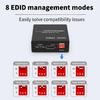 HDTV-совместимый EDID-эмулятор 4K 60 Гц Копировщик Предустановленные данные Опция для оптимального отображения в различных средах