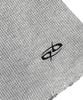 UNUSEDLAB Женская вафельная облегающая кофта с длинным рукавом [Серый]