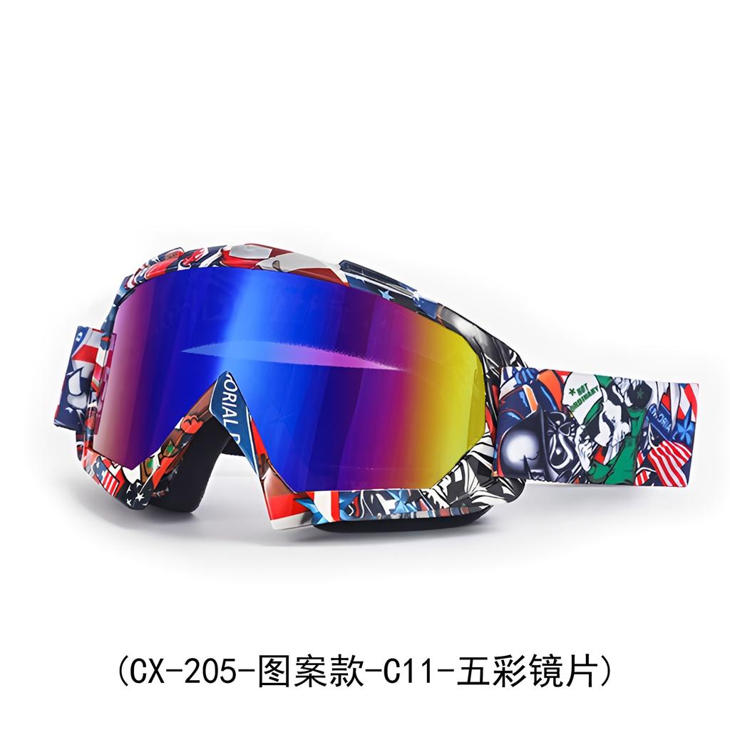 Windproof glasses in stock, off-road cycling glasses, outdoor sports sunglasses, ski goggles