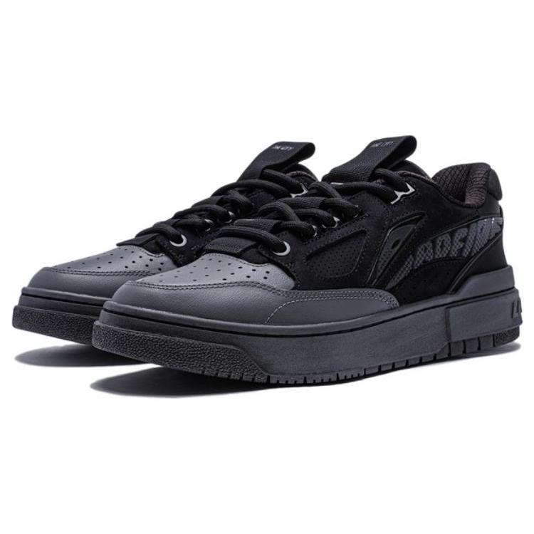 Li Ning Rookie 2 Низкие Скейтбордические Кроссовки Мужские Черные ABCT065-2