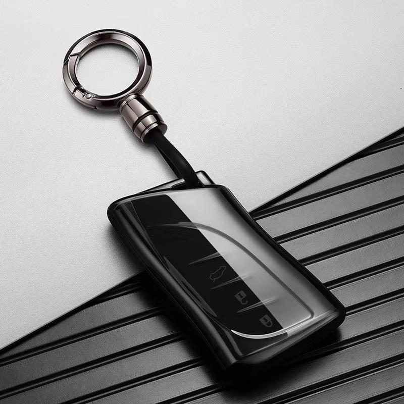 Прозрачный Черный Мягкий ТПУ для Lexus RX 300 330 350 400h ES GS RX LX GS GX NX Is 250 200 LX470 570 GX460 Чехол-Крышка для Автомобильного Ключа Брелок