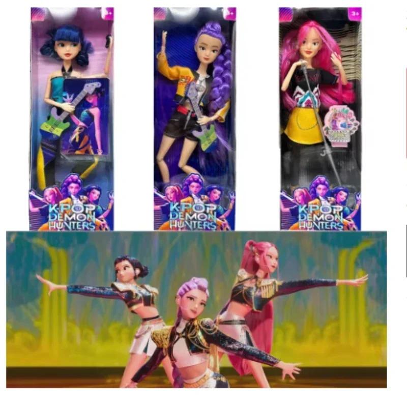 TOPTOY Kpop Игрушка Фигурка Охотники на демонов Дерпис Тигр Руми Мира Зои Сасси Фигурка Кукла Для Поклонников Рождественские подарки