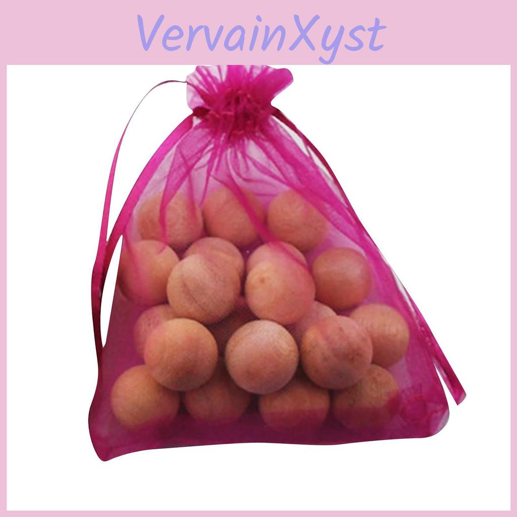 20 Beads In Wood Pieces Diameter 18cm Insectproof Mothproof Mildewproof And Odorproof Mothballs