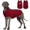 Windproof Winter Warm Fleece Small Dog Coat Reversible Puppy Jacket Reflective Soft Pet Vest, Cold Weather Dog Sweater Apparel Leash Access Overcoat