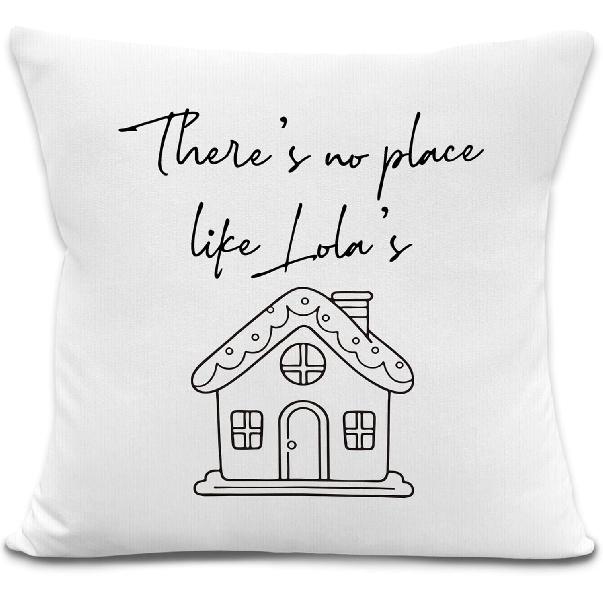 Papaw's Gifts Throw Pillow Covers, Birthday Gifts for Papaw Fathers Day,There's No Place Like Papaw's Decorative Pillowcases Cushion Cases for Living