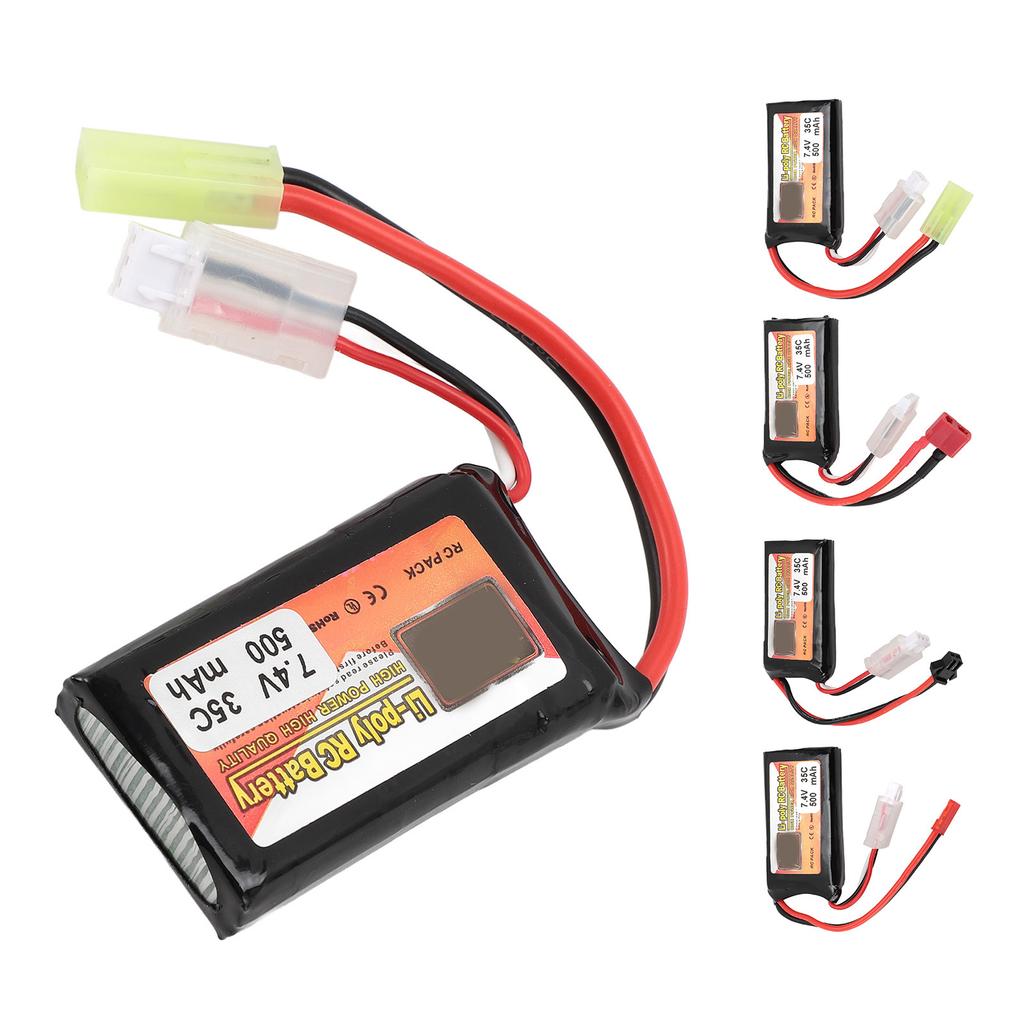 Аккумулятор для RC-дрона Professional 7.4V 2S 500mAh 35C литиевый аккумулятор для RC-вертолета RC-дрона RC-лодки