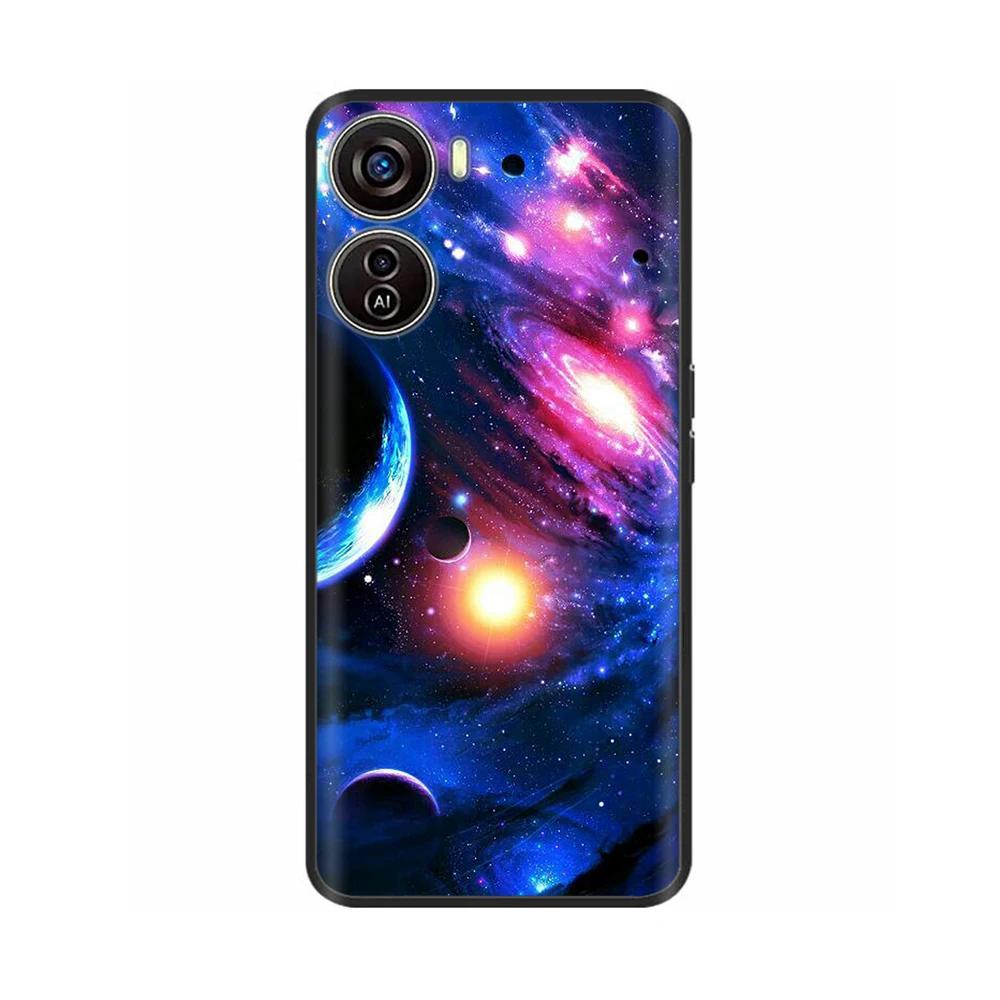Чехол для ZTE Blade V50 Design 5G Мягкий силиконовый чехол для телефона для ZTE Blade V50 Design 4G 5G Ударопрочный корпус Задняя крышка Coque