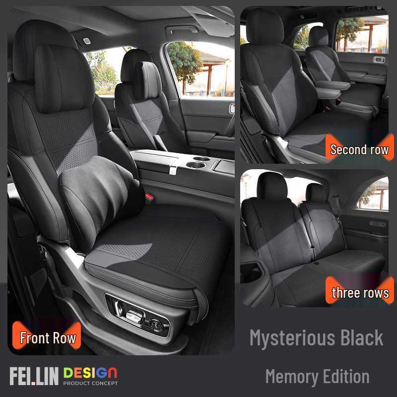 Ideal L8 Car Seat Cushion: Universal, Half-Surround, Suede, Suitable for Four to Six Seats, All-Season Use.