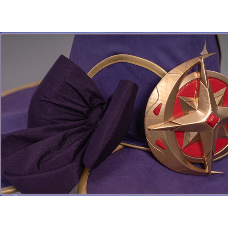 Игра Mona, предварительная продажа, косплей-волшебник, шляпа высокого качества, унисекс, аксессуары для ролевых игр на Хэллоуин