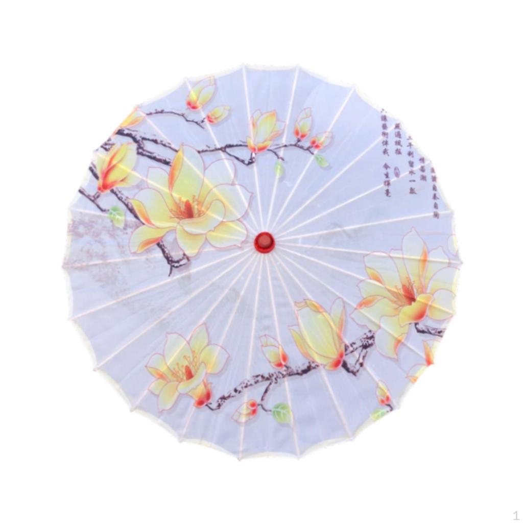 Chinese Oil Paper Umbrella, Handmade Decorative Umbrella for Japanese Classical Dance,