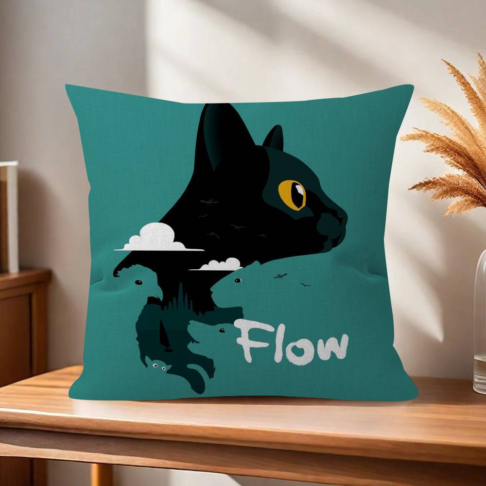 FFlow cute Movie Pillow Gifts Home Office Furnishings Bedroom Sofa Car Cushion Cover case xcm