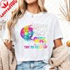 I Know I Play Like A Girl Try To Keep Up Soccer Tshirt Rainbow Splatter Ball Graphic Tee Vibrant Summer Unisex Casual Cotton Top