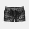 Imitation Denim Shorts for Women High Waisted Skinny Fake Jean Shorts Stretch Boyshort Panties Ladies Boxer Briefs