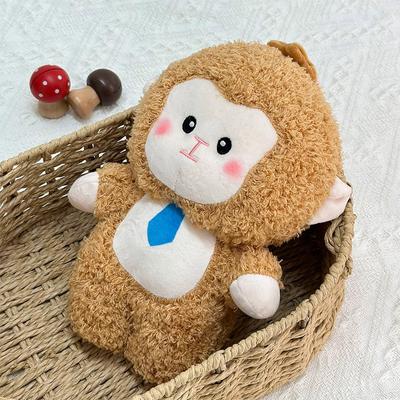 Новый стиль рабочей лошадки плюшевой куклы зоопарка милой маленькой обезьянки куклы сувенир свадебные пледы