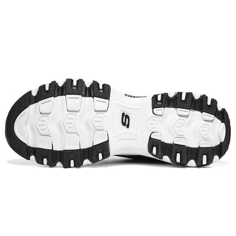 Skechers DLites 1.0 'Черно-белый' Женские 896090-BKW