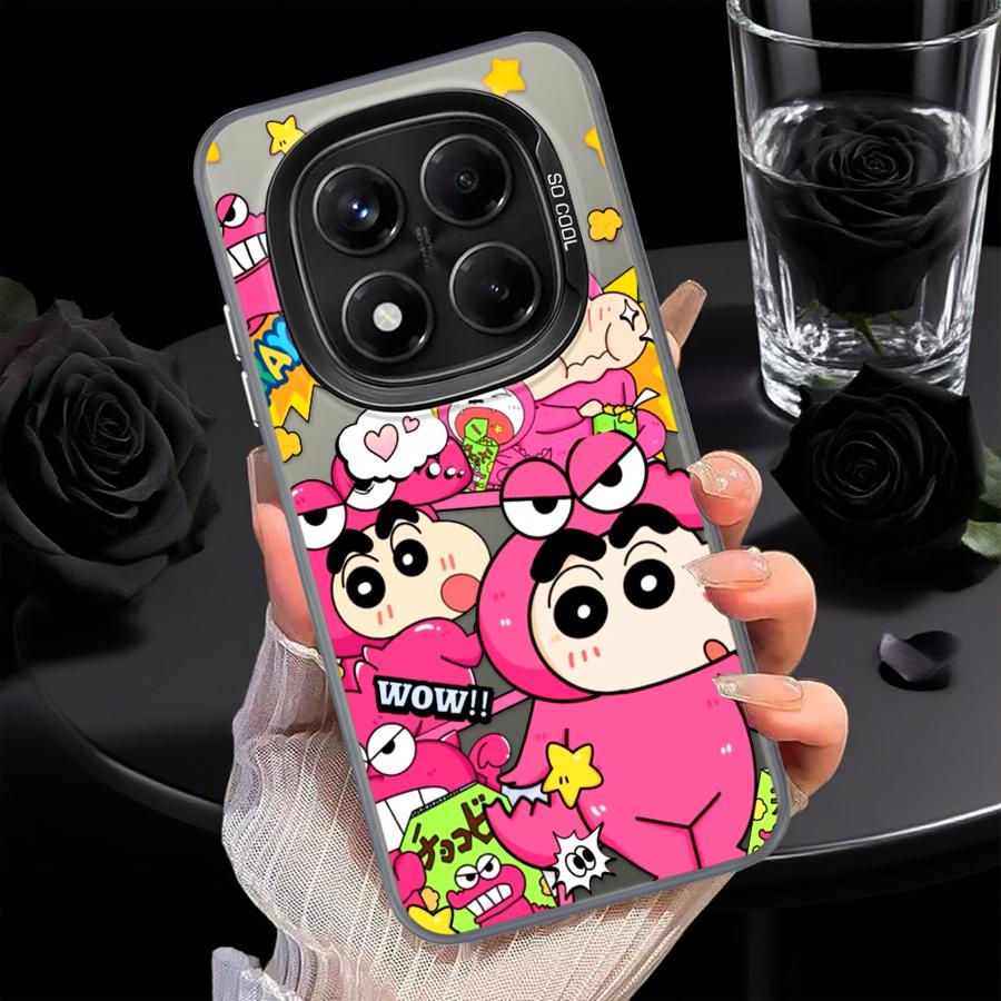 Cra-yons Shin-chans Phone Case for Xiaomi Redmi Note 14 Note 13 12 Pro Plus 11 Pro A1 12C 12 10 13C 14C A2 Phone Cover