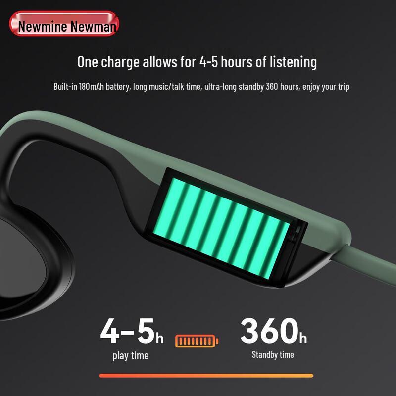 Спортивная Bluetooth-гарнитура с костной проводимостью Newmine H81