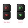 1pc Dual Key Switch Dual Switch Fog Light Recorder Radar Power Supply Daytime Running Light Switch Button for Mitsubishi