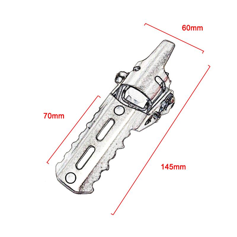 Передние подножки для мотоцикла, складные подножки, зажимы 22-25 мм для BMW R1250GS R1200GS LC S1000XR F750GS F850GS R 1200GS