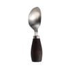 Standing Kids Soup Spoon 304 Stainless Steel Dessert Spoon New Wood Handle Fork  Kitchen Tool