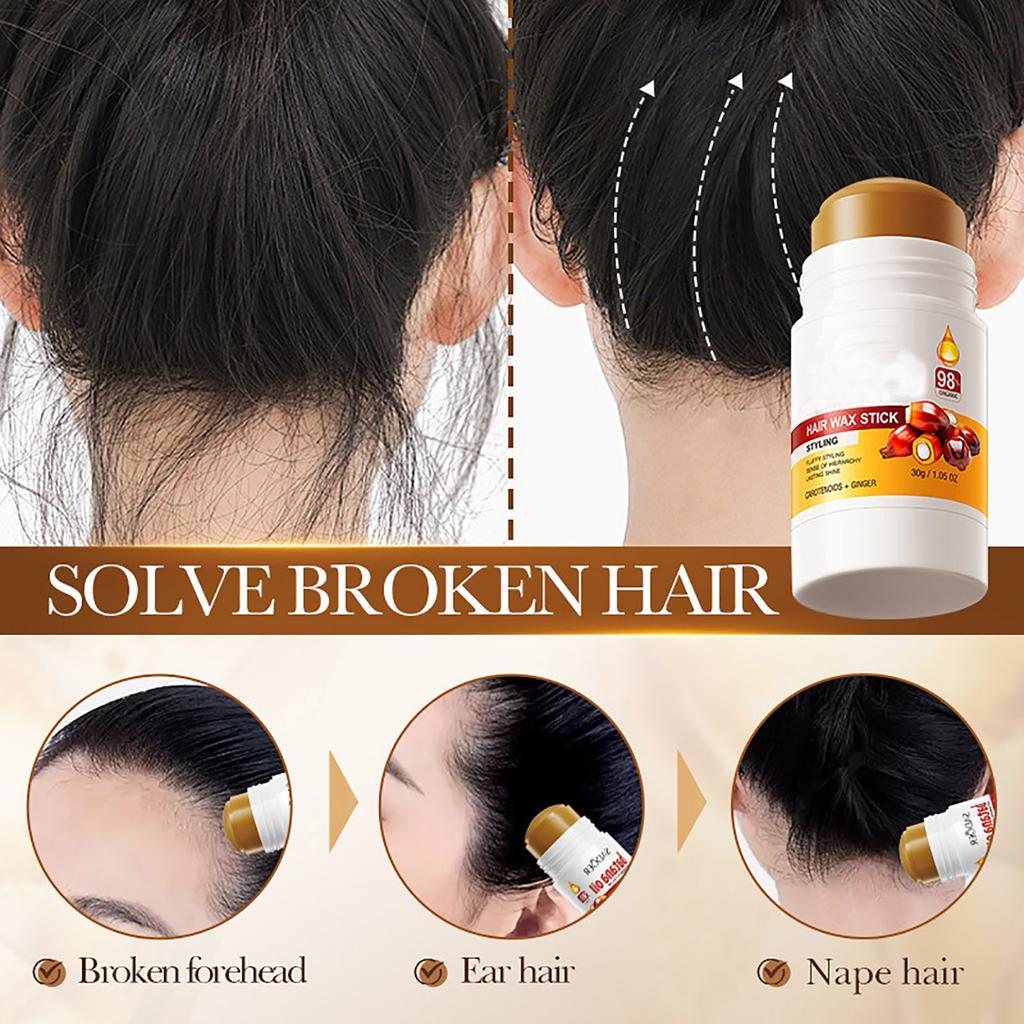 Воск для волос Освежающий Улучшение Вьющихся Длительный Питательный Блеск Укладка Увлажнение волос Питательный воск для волос