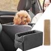 Подлокотник для автомобильного сиденья, консоль, сиденье для домашних животных, переносное сиденье с подлокотником, нескользящее сиденье для защиты собак с охлаждающим ковриком для домашних животных