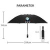 Car Fully Automatic Umbrella LED Flashlight Car Sticker For BMW e46 e90 e60 f30 f10 e39 f20 e36 g20 g30 e87 e92 Car Accessories
