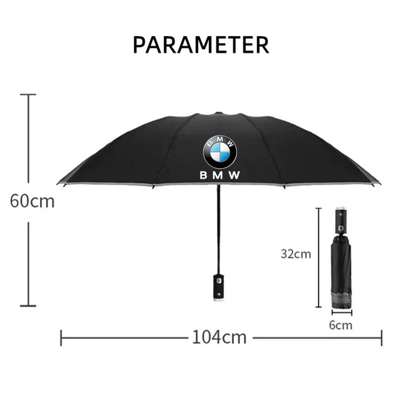 Car Fully Automatic Umbrella LED Flashlight Car Sticker For BMW e46 e90 e60 f30 f10 e39 f20 e36 g20 g30 e87 e92 Car Accessories
