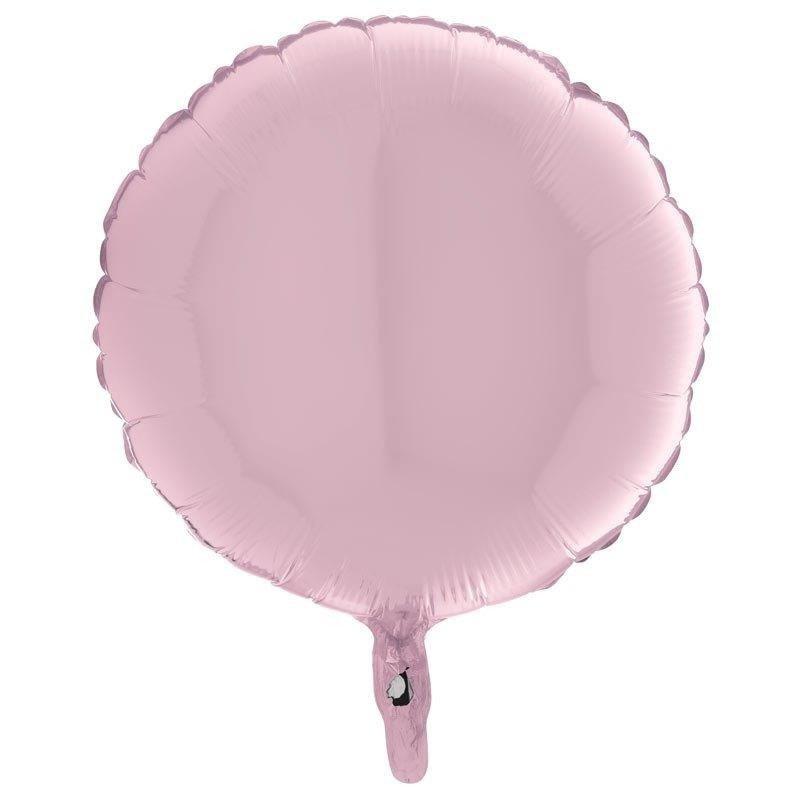 Foil Balloon - Round Pastel Pink Grabo