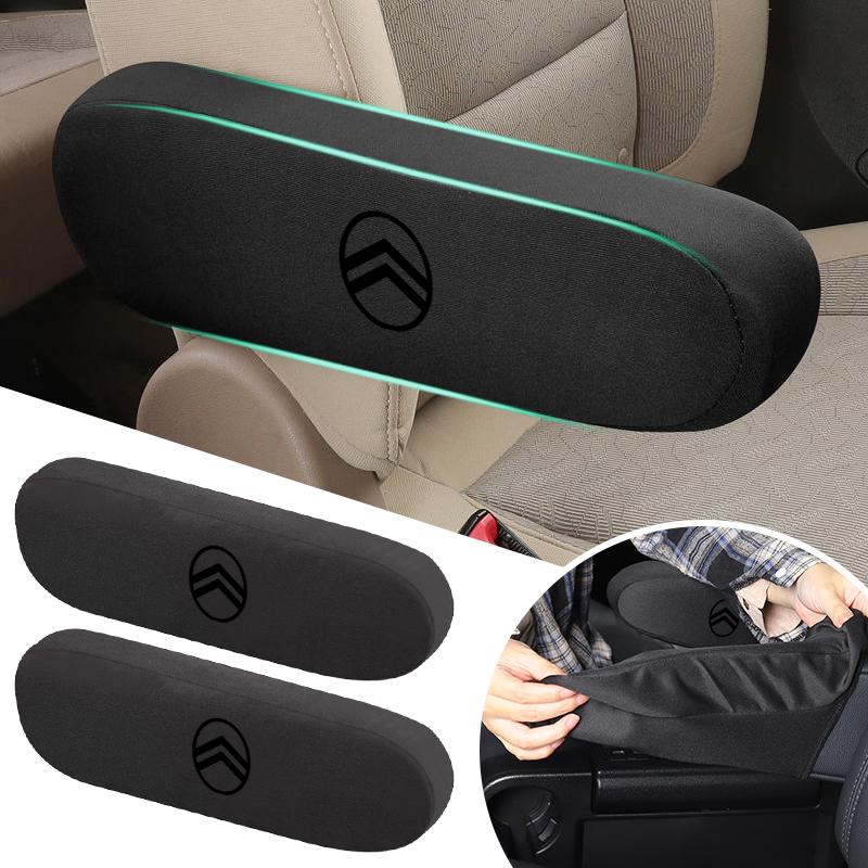 Fabric Car Seat Armrest Cover Breathable Cloth For Citroen C4 C3 C5 C1 C2 Berlingo Celysee Cactus Picasso Aircross Saxo aks256