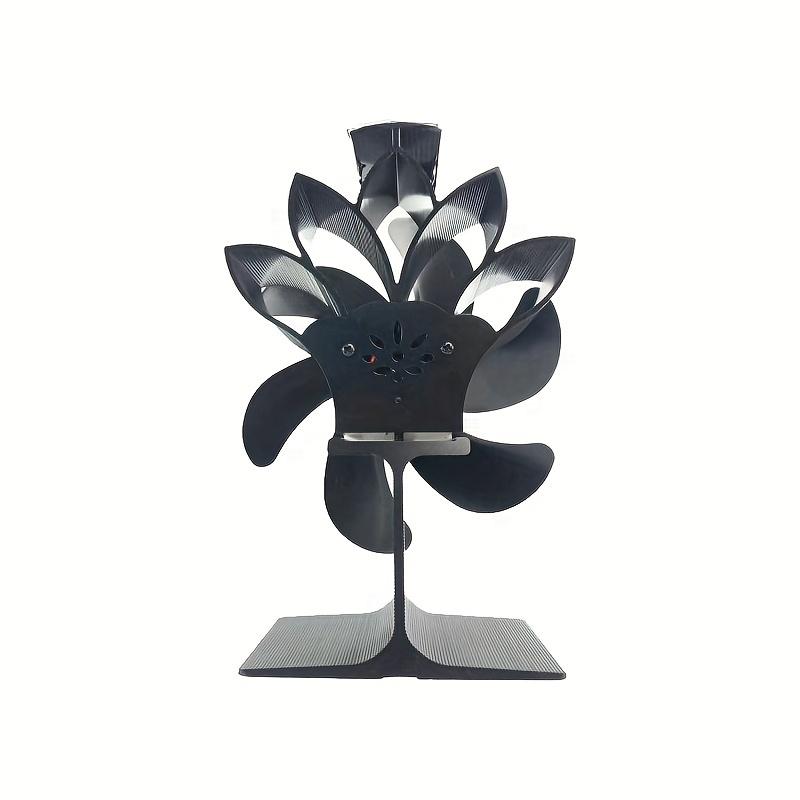 Высокое качество для вентилятора камина Lotus с высокой I-образной подставкой, 6 больших лопастей, тепловой запуск, не требует подключения к сети, энергосберегающий