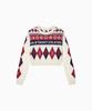 Свитер с узором Fair Isle и круглым вырезом Tamijinseu (T32G0Kto69Twt1Ybl)