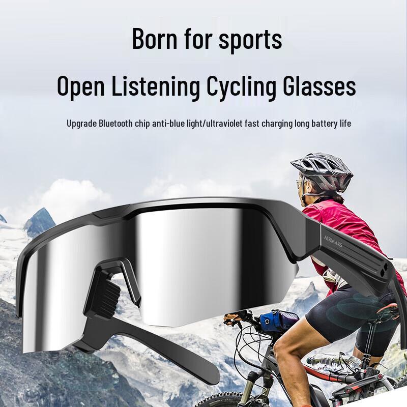 AIRMARS SG9 Smart Bluetooth Glasses with UV & Blue Light Protection
