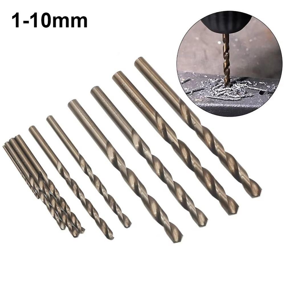 M35 Cobalt Twist Drill Straight Drill Chuck New HSS Bit Metal