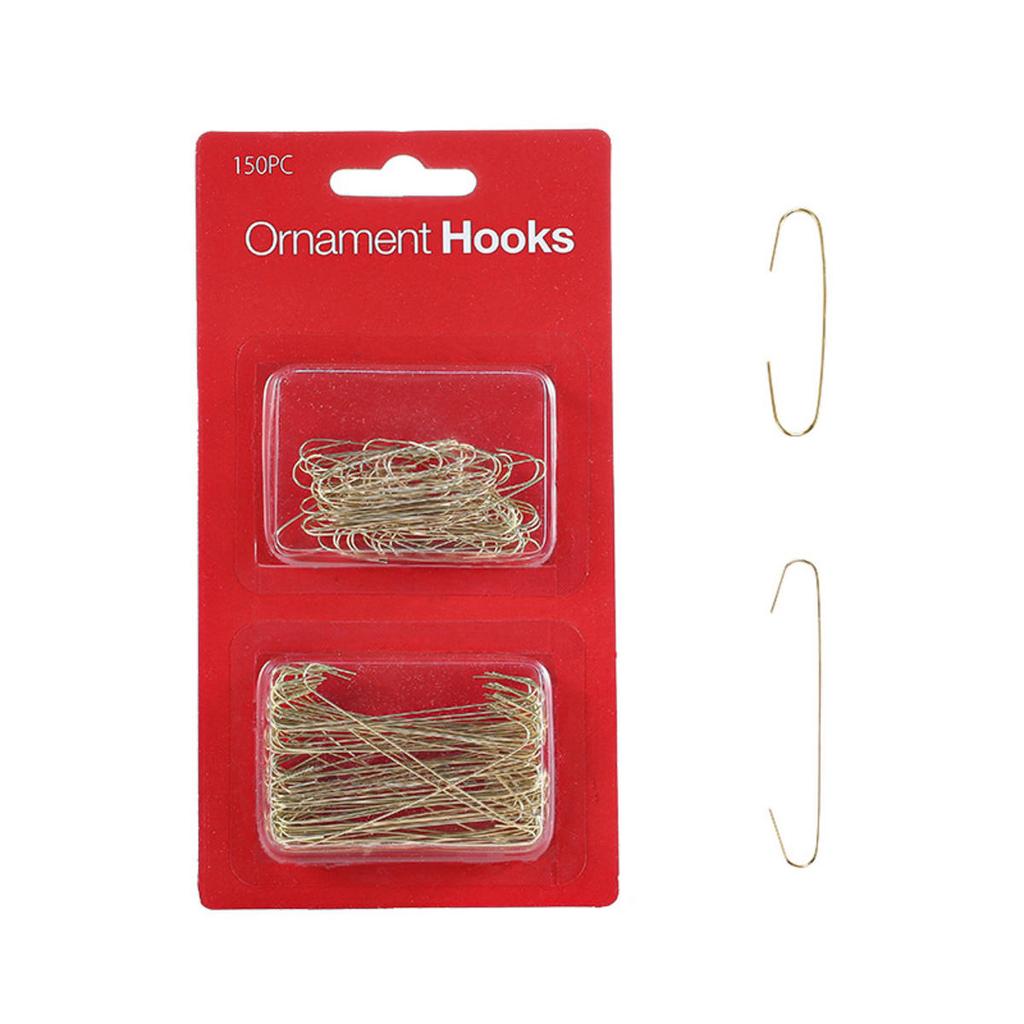 100/150 шт. Крючки для елки, Железные вешалки для украшений, S-образные, C-образные крючки, Подвески в виде рождественских шаров, Украшения для дома, Рождество, Новый год