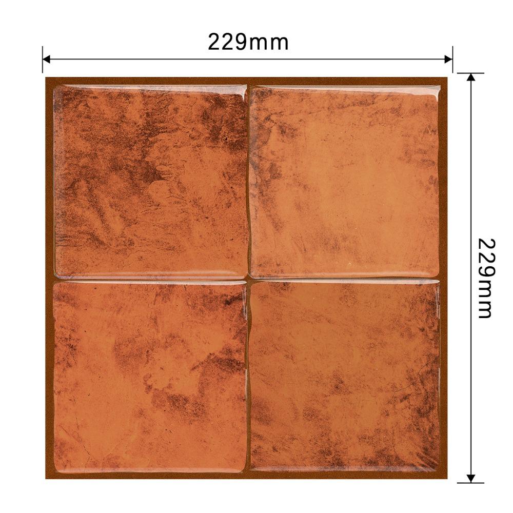 9" x 9" Peel and Stick Backsplash Marble Grain Stick Tile Прочная настенная плитка для кухни и ванной комнаты