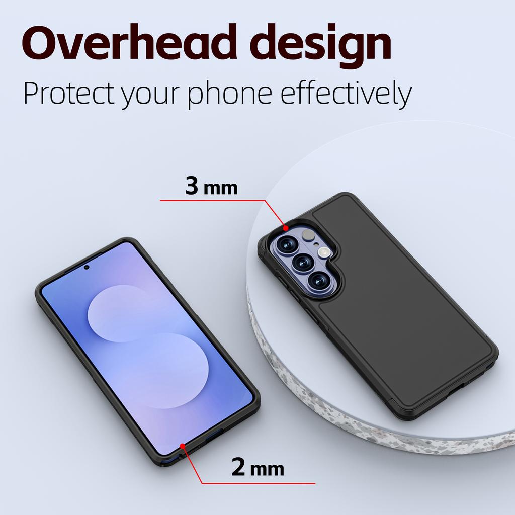 Защитный чехол для Samsung Galaxy S26 Ultra S25 FE S24 S23 S22 Plus A17 A56 A36 A16 A55 A35 A15 5G Роскошная броня Ударопрочная сумка