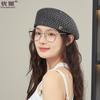 Весна и лето новый милый универсальный берет женский легкая роскошь высокий класс дышащий лицо маленький художник шляпа