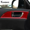 Carbon Fiber Style Interior Sticker Trim for Subaru Impreza 2009 2010 2011 Door Handle Area